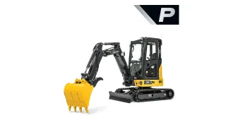 Pelle compacte 26 P-Tier