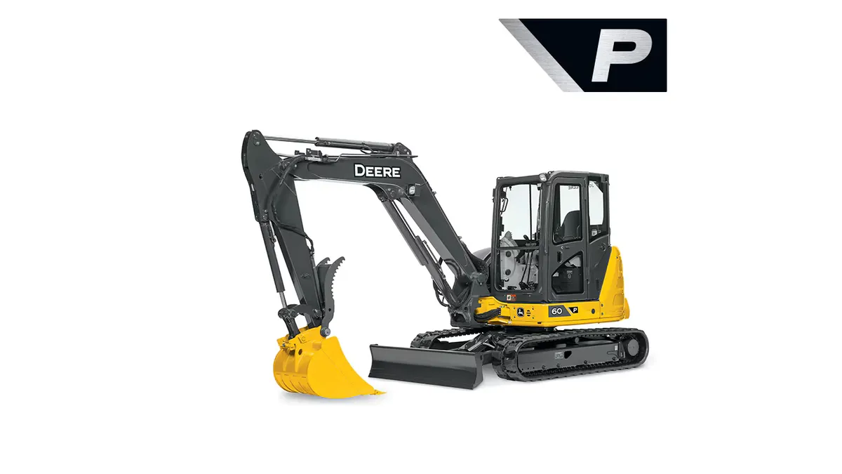 60 P-Tier Compact Excavator