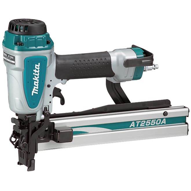 MAKITA - Agrafeuse 1 po pour clous de calibre 16, filtre à air intégré, verrouillage rapide à came, chargement par le haut