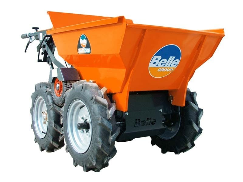 Powered wheelbarrow (mini loader)
