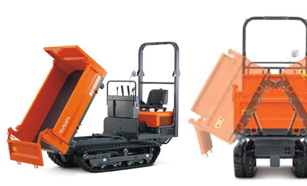 Tracked powered wheelbarrow KC120HC
