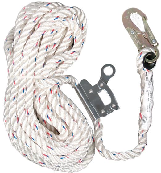 Nylon rope, 5/8 x 50 ft