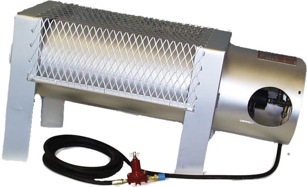 Direct-fired heater (propane) 375,000 BTU/h