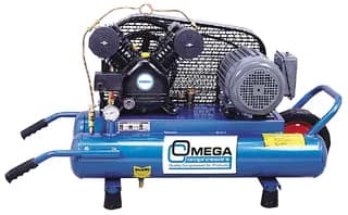 Air compressor 110 V, 3/8, wheeled, 2-cylinder