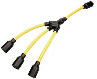 "W" twist-lock connector, 30 A / 110 V