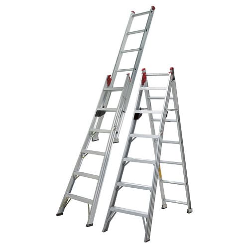 Echellex ladder/stepladder, 22 ft / 9 ft