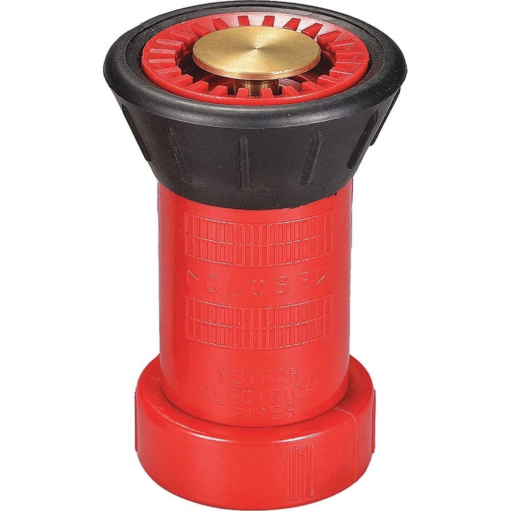 Fire hose nozzle, red