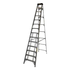 Fiberglass stepladder, 16 ft