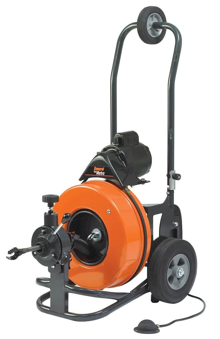 Fichoir electrique pour tuyaux de 3/4" a 4" x 100′ (fichoir)