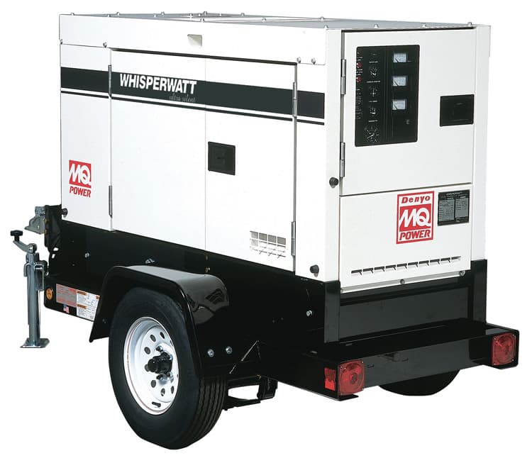 Towable generator, 10 kW
