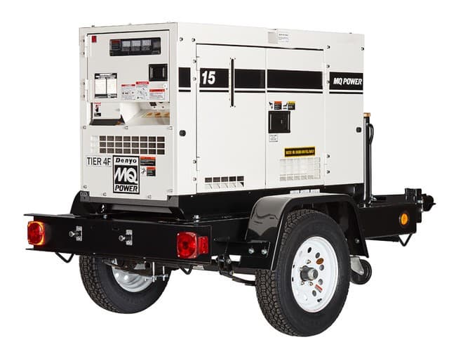 Towable generator, 15 kW