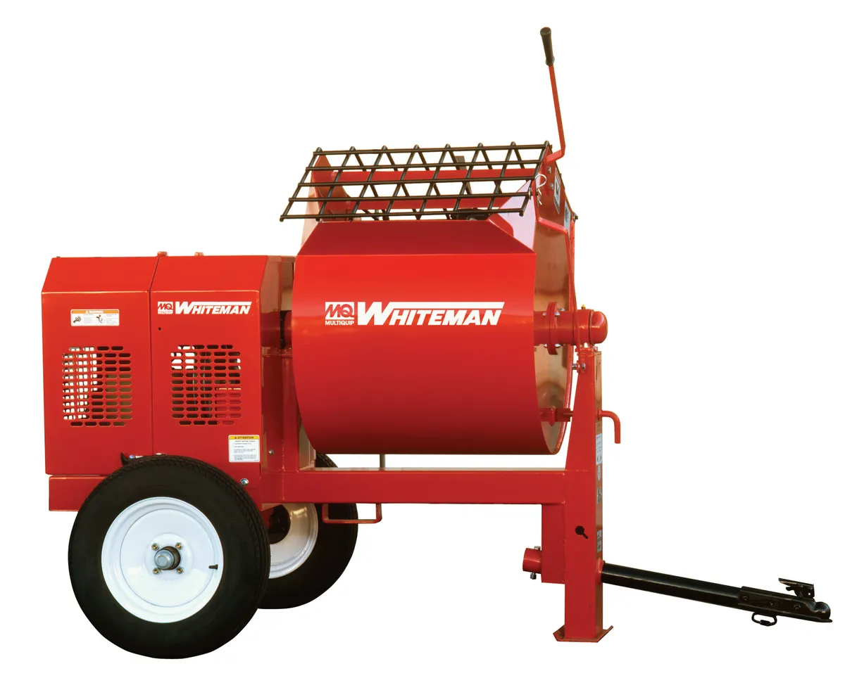 Towable mortar mixer, 7 cu. ft.