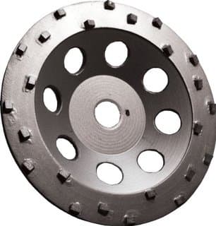 7" diamond cup wheel for adhesive