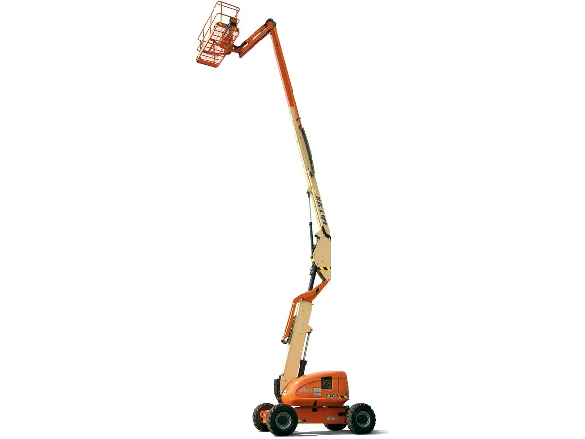 Articulating boom lift, 60 ft, 4 x 4