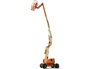 Articulating boom lift, 60 ft, 4 x 4