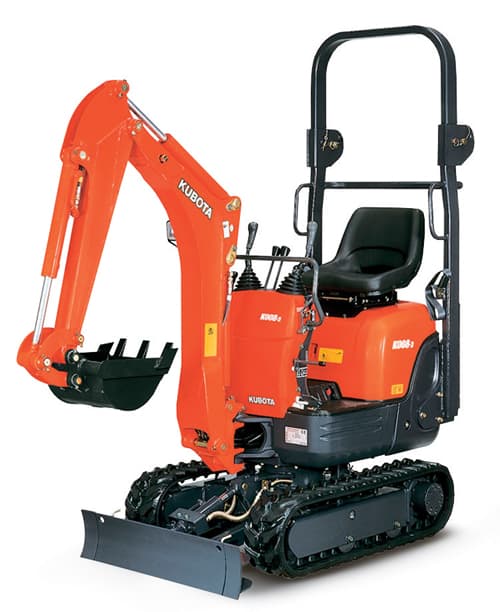 Tracked excavator, 0.8 T