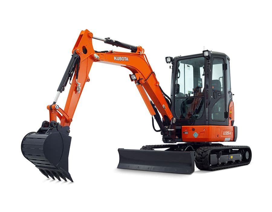Tracked excavator, 3.5 T