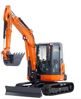 Tracked excavator, 5.5 T