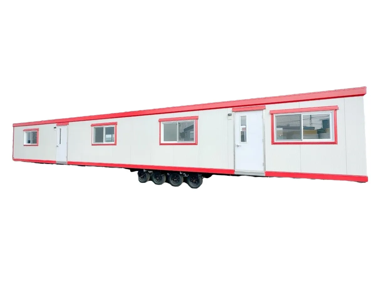 Job-site trailer, large: 40 ft to 60 ft
