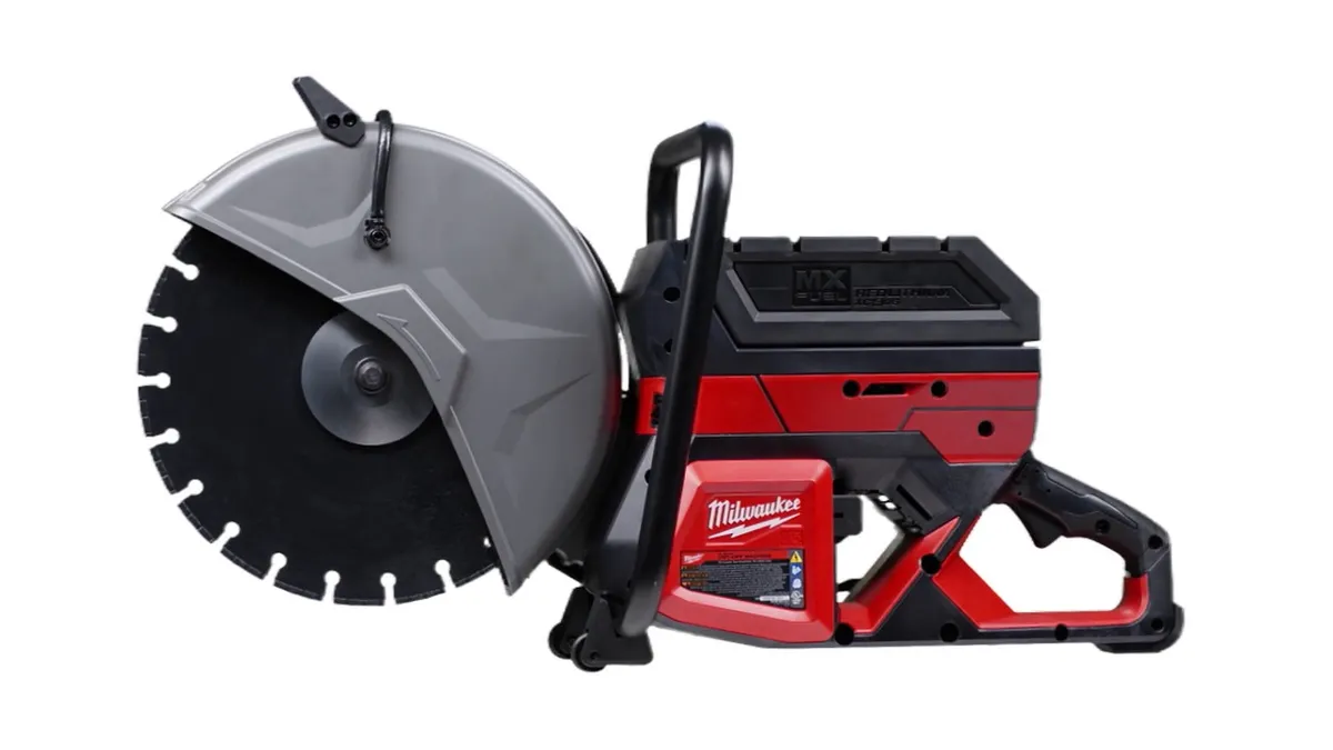 Concrete saw 14", cordless