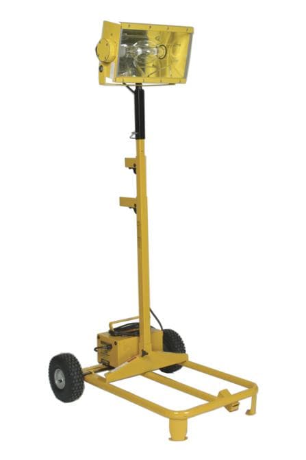 Light tower 1,000 W, wheeled