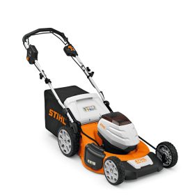 The RMA 510 V lawn mower comes with the long lasting AP 300 S battery and is lightweight and easy to opeate