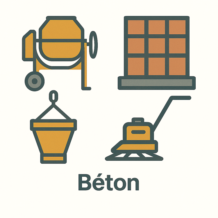 icone pour la categorie beton